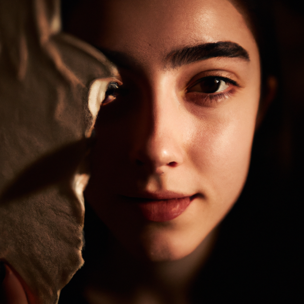 Mateo, director de arte, retrato con moodboard y tonos cálidos